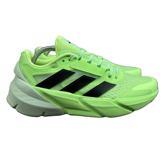 Adidas Adistar 2 M Semi Green Spark Black Running Shoes ID2808 Men's Sz 9 - 12.5 - Picture 1 of 9